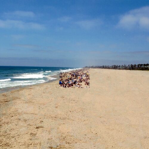 Overcrowded beach 5